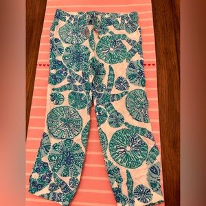 Lily Pulitzer pants and headband